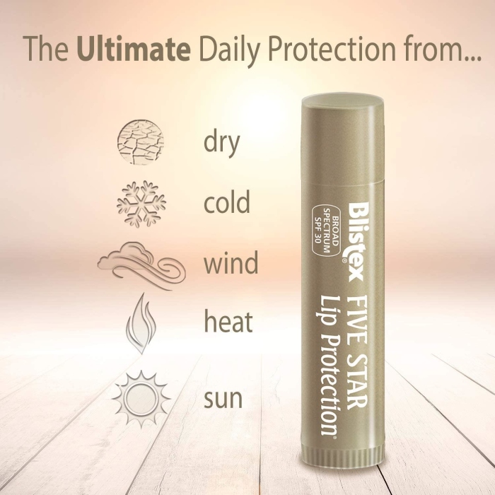 Blistex, five star lip protection & sunscreen SPF30